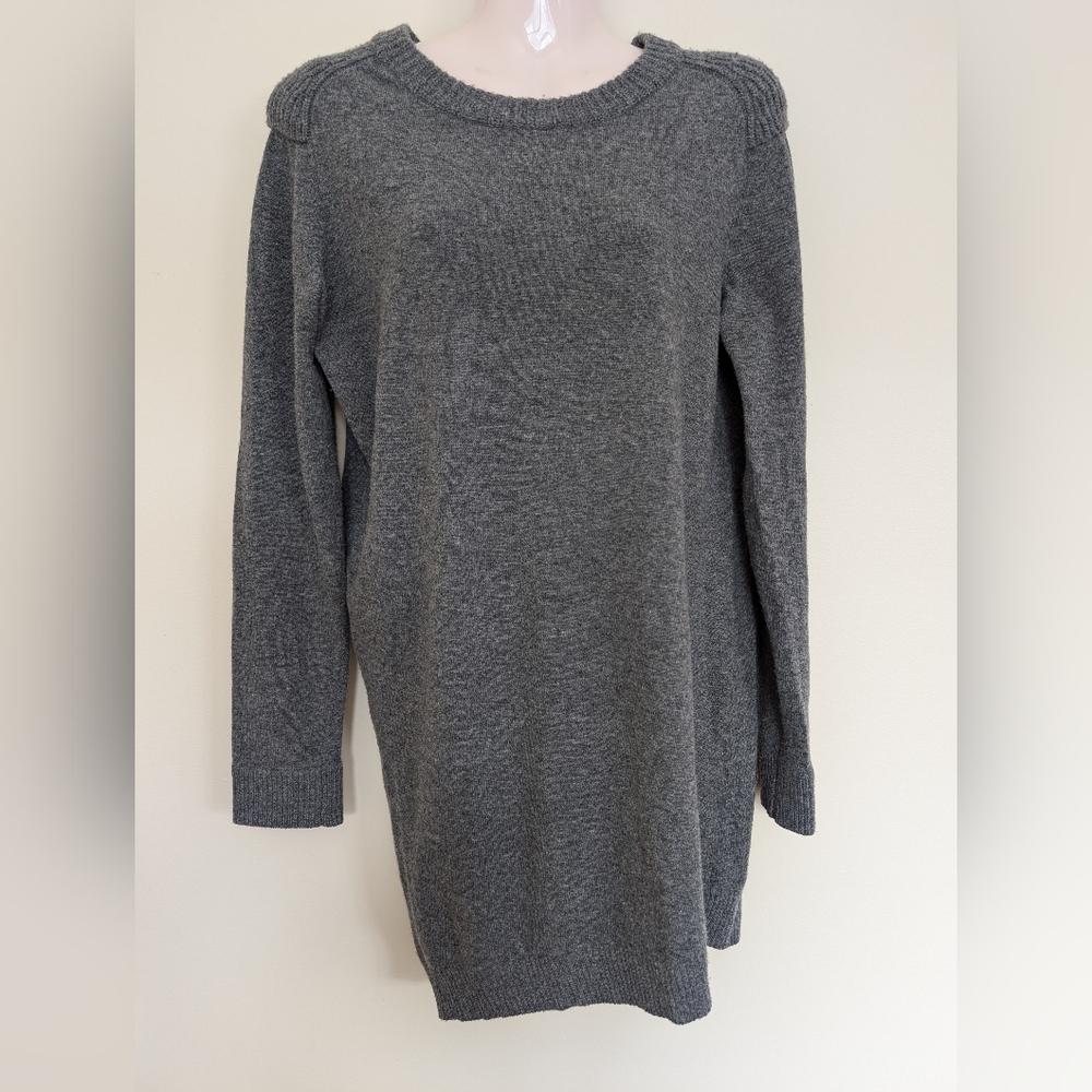 Marc by Marc Jacobs wool cashmere knit sweater dress medium grey